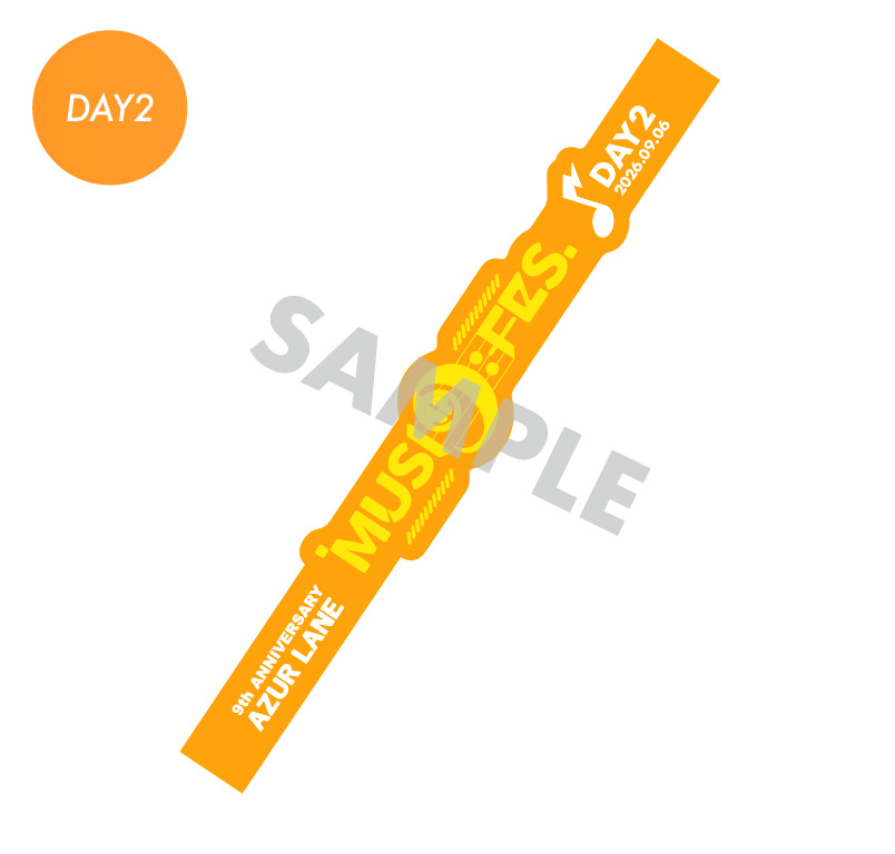 オリジナルリストバンド〈DAY2〉